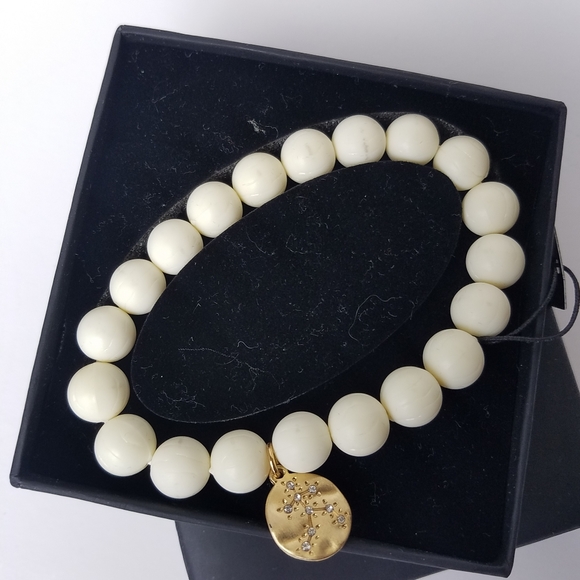 BCBG MAXAZARIA BRACELET AQUARIUS STRETCH CORD - Picture 2 of 4